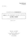 中国EVメーカーにおけるサーマルマネージメントのR＆D戦略と市場展望